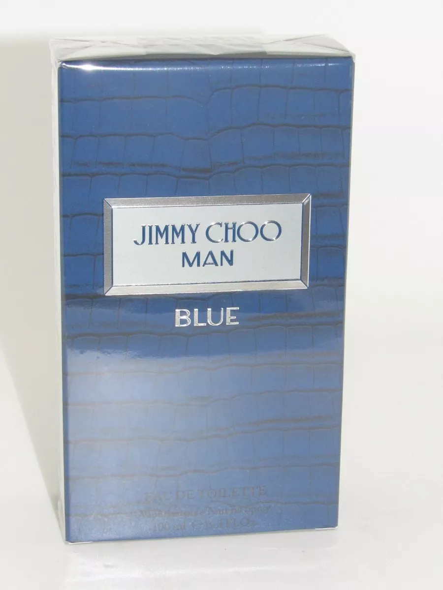 JIMMY CHOO Man Blue Eau De Toilette Spray, 3.3 Fl Oz