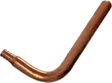 Pex Barb Stub Out Elbow, 10 Pack 1/2 Inch Pex Stub Out Elbow 3-1/2" X 6", Brass