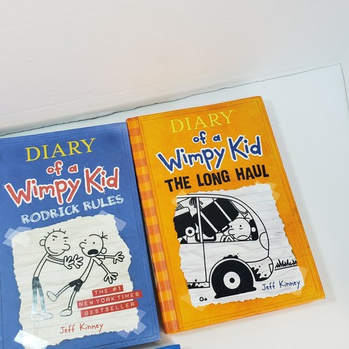 Menge 5 Tagebuch eines wimpy Kid HARDCOVER Bücher guter Zustand. Kinney - Amulett - Bild 4 von 9