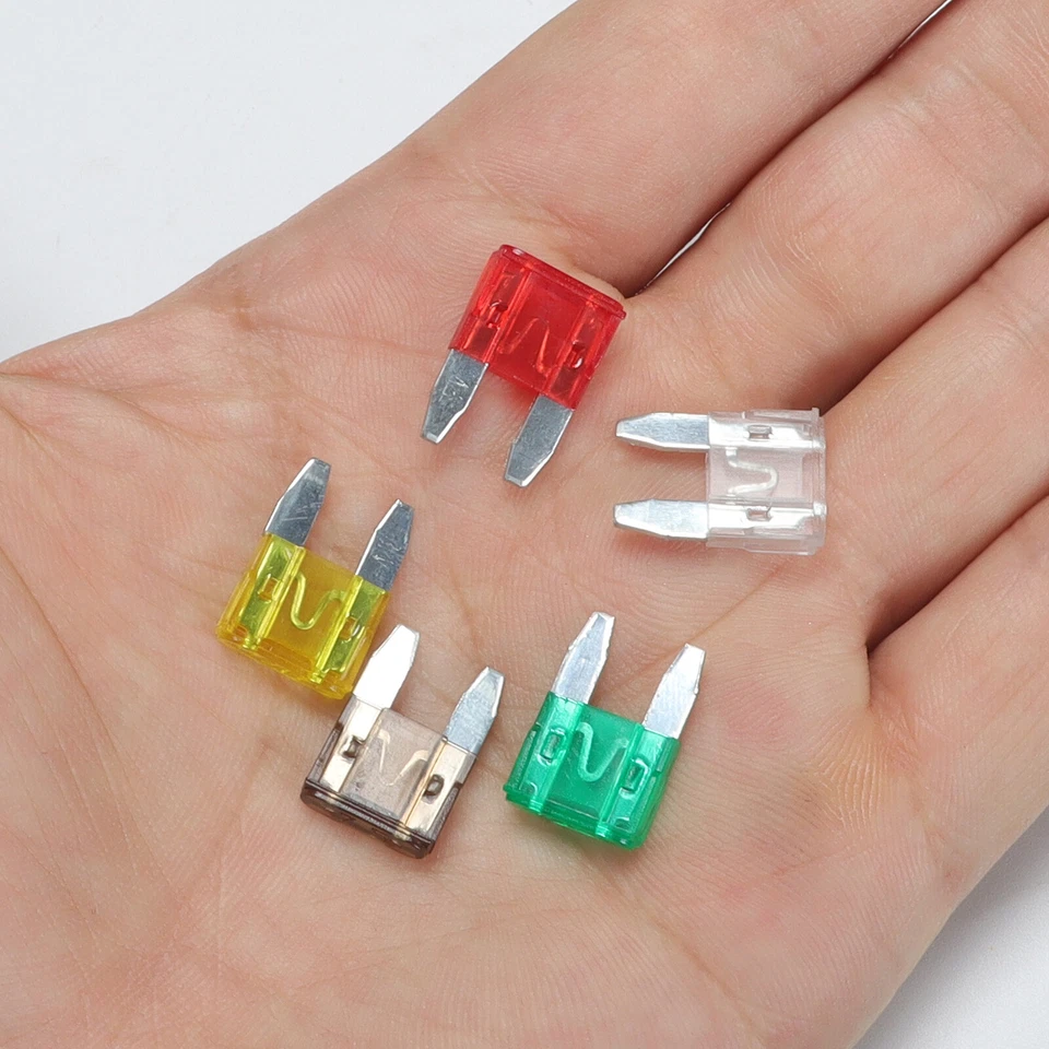 Mini Car Fuse Assortment Assorted Kit Blade Set Auto 120 pc Truck Automotive - Image 3 of 4