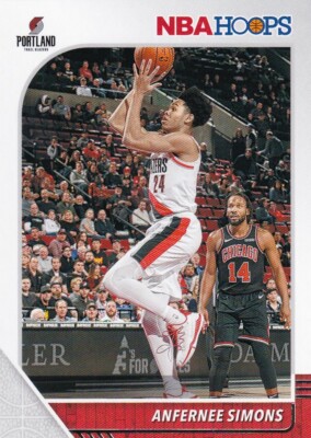 2019-20 NBA HOOPS ANFERNEE SIMONS PORTLAND TRAIL BLAZERS BASKETBALL - C4988-6