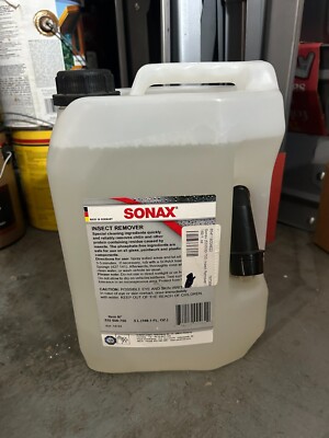 5 liter SONAX Insect bug Remover Auto Truck Spray On Rinse Off made in Germany