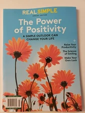 Real Simple Special Edition The Power of Positivity October 2021 Magazine Luck