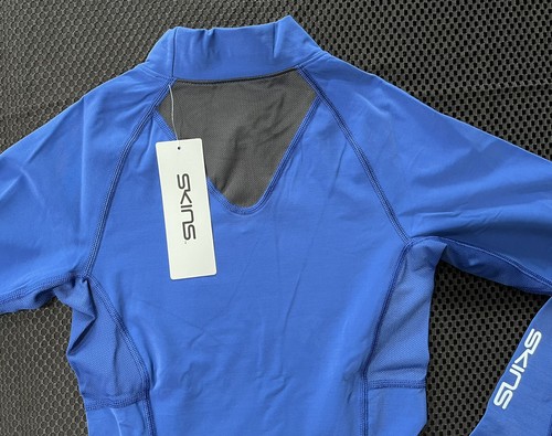 SKINS Compression Series-3 Women's Thermal L/S Top Marine Blue Small NWT - Picture 4 of 10