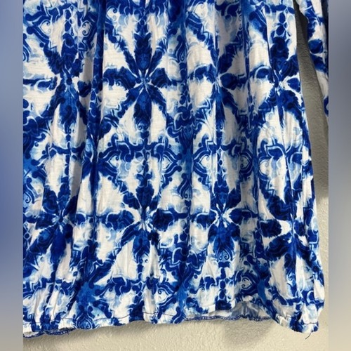 Michael Kors 3/4 Sleeve 100% Viscose Relaxed Fit Size Large - Picture 3 of 12