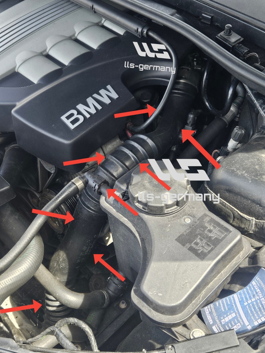 Bmw E90 Car Blowing Out Cold Air LLS Charge Air Pipe For BMW