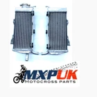 CR125 1996 RADIATORS MXPUK PERFORMANCE RADS 1996 CR 125 + RUBBERS & WASHER R035)