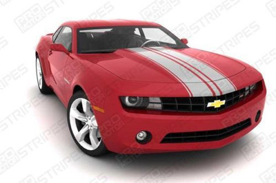 Chevrolet Camaro Center Rally Racing Stripes Decals 2010 2011 2012 2013 Pro Moto