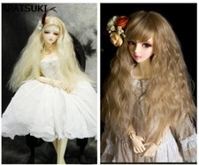 25cm 1m Colorful Doll Wigs DIY Doll Colorful Hair For 1/3 1/4 1/6 BJD SD doll