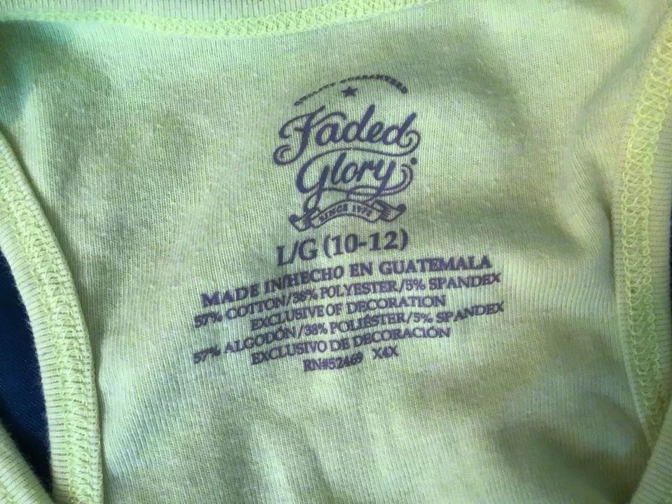 camisa fade glory niñas Foto 3 de 4