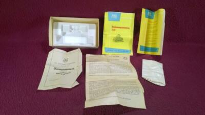 HO PIKO INNER ORIGINAL BOX & PAPERWORK FOR 5/6200 E69 ELECTRIC LOCOMOTIVE