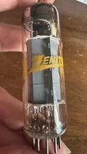 AMPEREX 6BQ5 EL84 TUBE NOS Zenith Label Heerlan Holland RX1