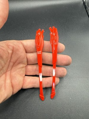 Oakley Jawbone Polished Red OEM Arm Replacements 