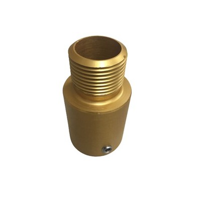 1'' 14 Threaded Connection Gold Antenna Adapter for 1'' Stanchion