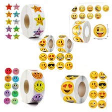 Sticker Set 500stk, Smiley Aufkleber, Basteln...