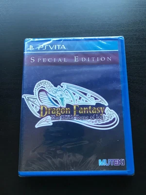 Dragon Fantasy: The Black Tome of Ice - RPG PS VITA Limited run #19 NEUF 🇫🇷 - Photo 1/2