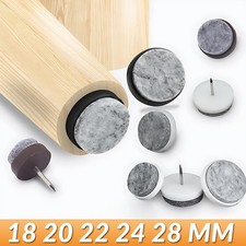 Table Chair Leg Floor Protector Nail Felt Pad Skid Glide Slide Furniture Cap
