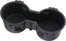 Front Seat Dual Cup Holder Rubber Insert Fitment 2016-2022 Super Duty Truck Acce