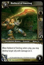 Halberd of Smiting 275/319 Dark Portal 2007 World of Warcraft TCG NM