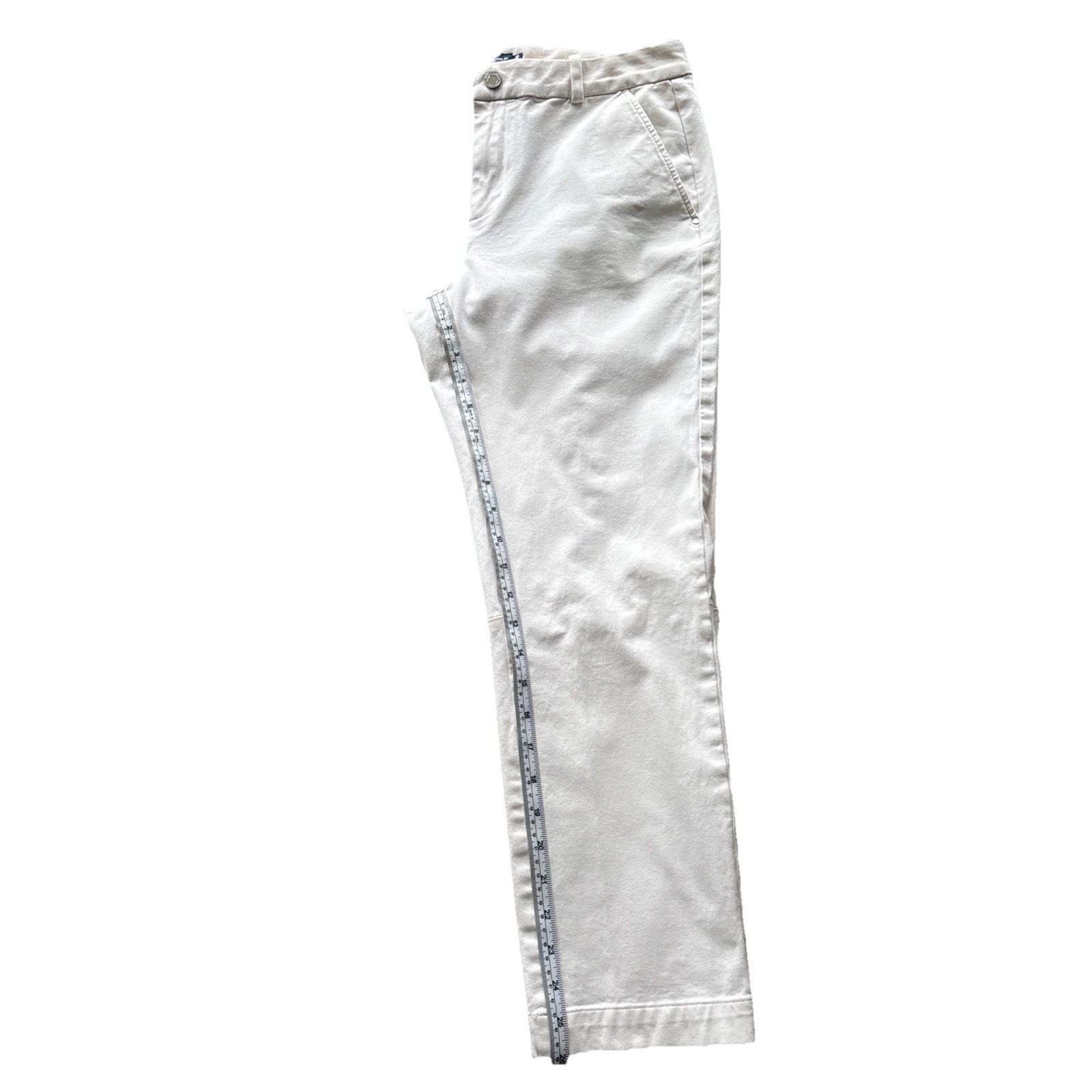 Ralph Lauren Golf Women’s White/Ivory Pants Size 10 | Stretch Cotton Slim Fit thumbnail 5