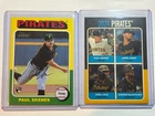 2024 Topps Heritage High Number - Paul Skenes #594 (RC) & Team Card