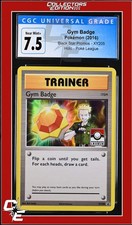 XY Black Star Promo Gym Badge XY205 Pokemon League CGC 7.5 on eBay