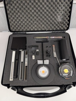 Bruck Profi LED Beleuchtung Demo Kit - 3 Strahler Schienensystem Display...