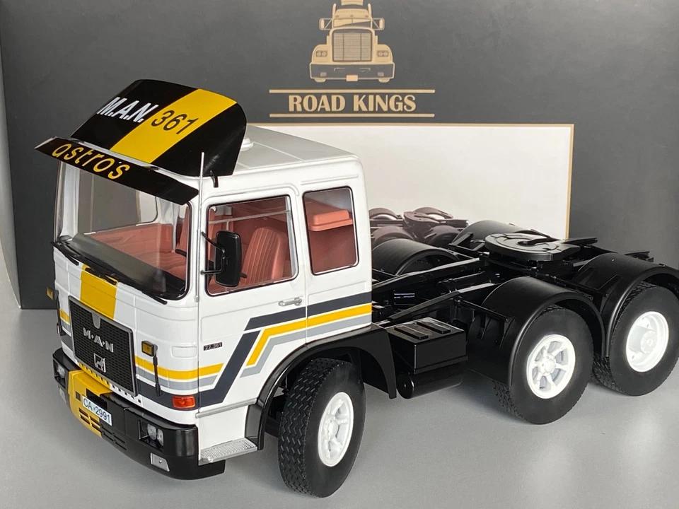 1/18 Sattelzugmaschine MAN 22.361 F8 Road Kings RK180111 B-Ware OVP - Bild 3 von 4