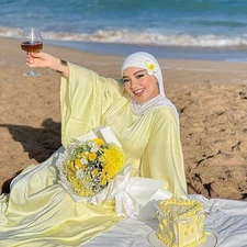 Muslim Women Hijab Scarf Turban Head Cover Stoles Islamic Headscarf 170*60Cm New