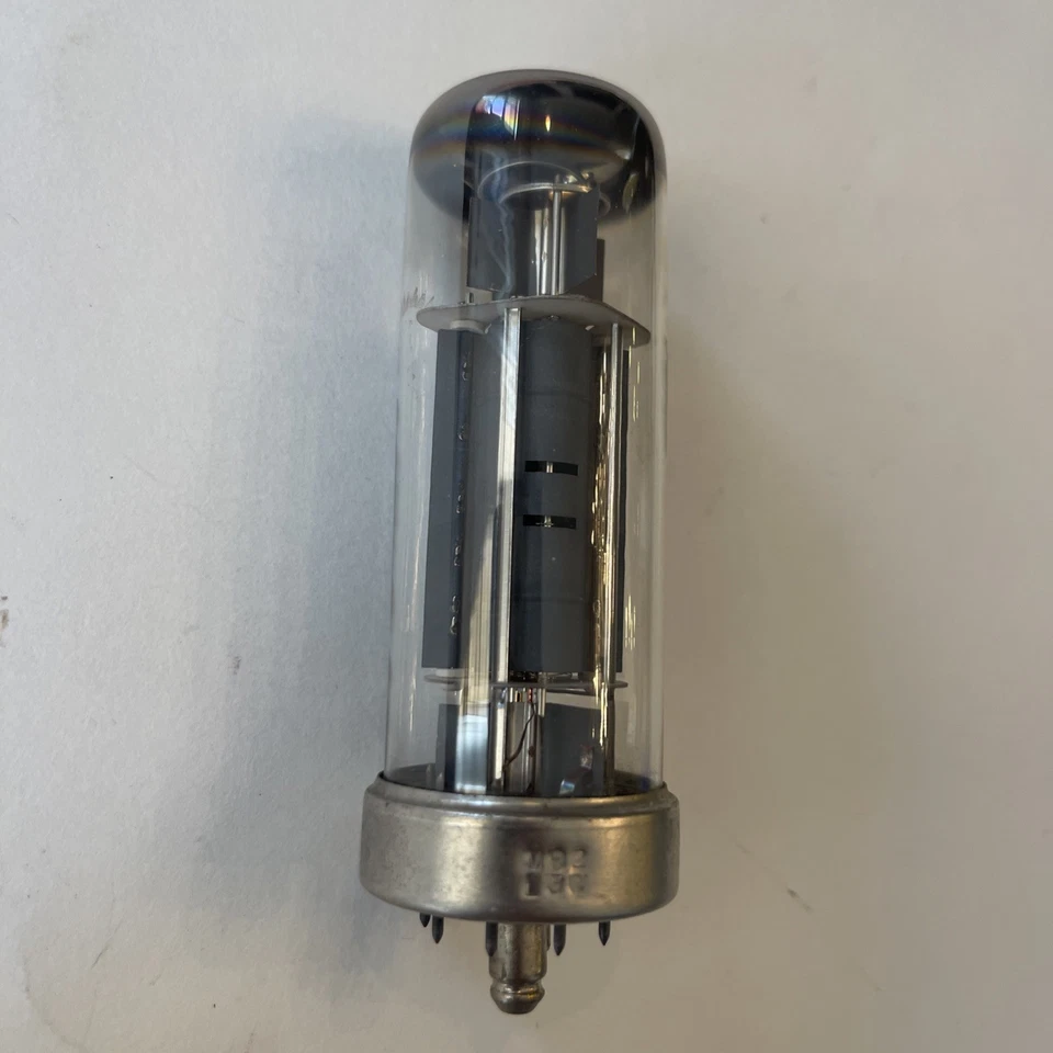 1x El60 Valvo Base Metal Doble O Getter M92 L3C Foto 4 de 4