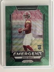 2024 Panini Prizm - Emergent Jayden Daniels #2 Green Wave Prizm (RC)
