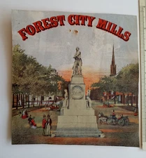 CLEVELAND OHIO FOREST CITY MILLS 1880 ERA TRIMMED TRADE CARD ? EPHEMERA MONUMENT
