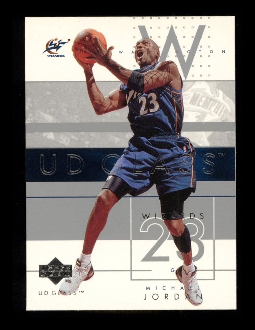 Las mejores ofertas en 2002-03 UD Glass - Michael Jordan #90 | eBay