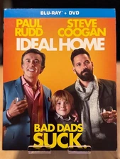 BLU RAY ~ Ideal Home (Blu-ray + DVD, 2 Disc Set, 2018) BRAND NEW with Slipcover!