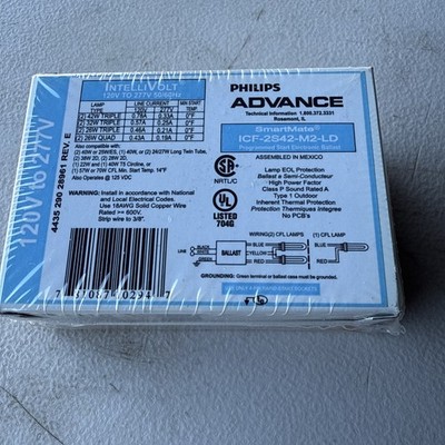 Philips Advance Ballast Kit ICF-2S42-M2-LD SmartMate Kit 120v-277v 42 Watts NEW
