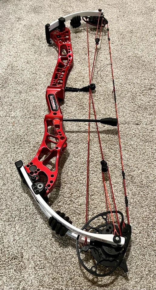 Darton Departure 60-70# 25.5-32” Target Competition Candy Red Super Accurate RH - Image 2 of 4