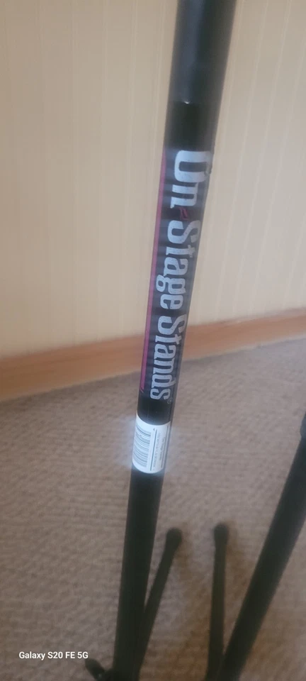 麦克风支架 • 一对 • 完全可调节 • 黑色 • 退款 = 半计算邮费 — 第 2/3 张图片