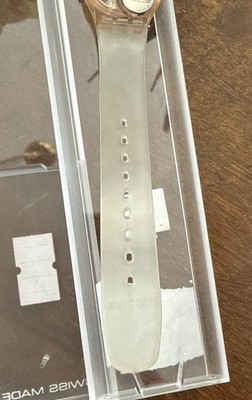 Swatch Polka LP109 1991 Standard Ladies 25mm Vintage Box  display picture 1