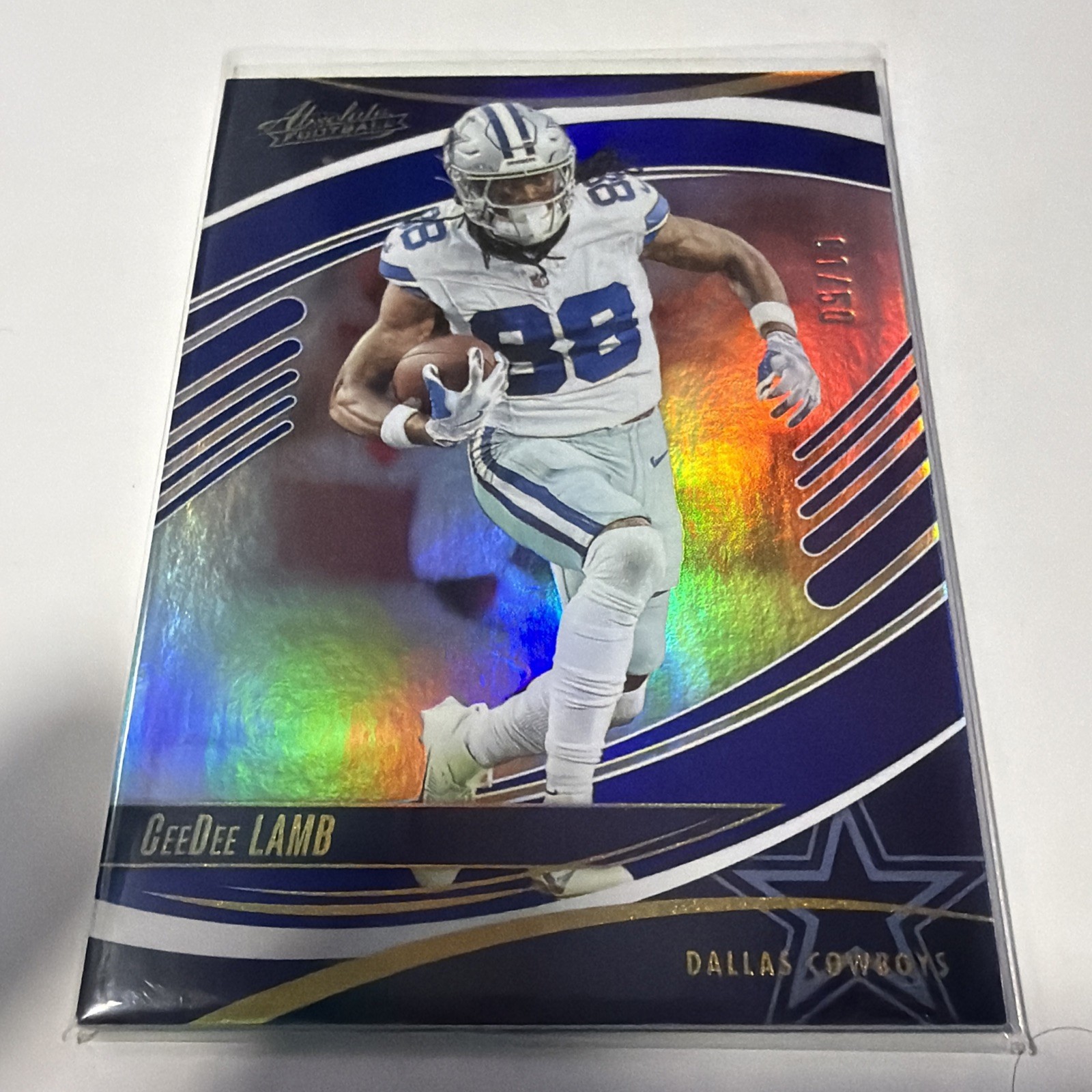 Panini 2025 Absolute CeeDee Lamb Spectrum Blue #29 Cowboys 1/50 First On Print🔥
