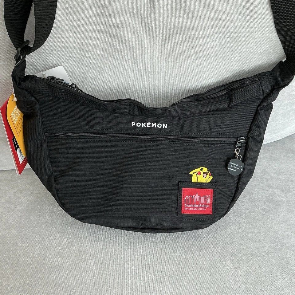 全新 Manhattan Portage Pokémon Pikachu 单肩包 邮差包 日本独家 — 第 2/4 张图片