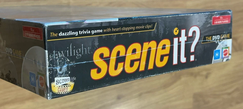 Twilight Scene It? Trivia Board Game with DVD Movie Clips Mattel New, Sealed - Image 3 of 4