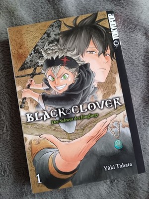 Black Clover Teil 1  - Der Schwur des Jünglings von Yuki Tabata Manga Buch
