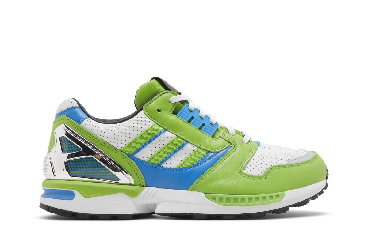Kawasaki Ninja x adidas ZX 8000 White Green - огромный выбор по