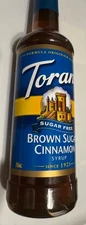 Torani Sugar Free Brown Sugar Cinnamon Syrup