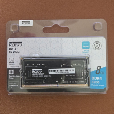 KLEVV 8GB DDR4-3200 SO-DIMM 260-Pin PC4-25600 RAM 1x8GB KD48GS881-32N220A NEW