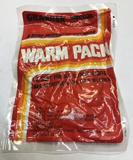 2 Packs NOS Vintage 1991 Grabber Mycoal Warm Pack Unopened Package