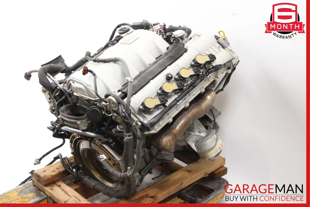 07-11 Mercedes W221 S63 CL63 AMG M156 6.2L Engine Motor Block  