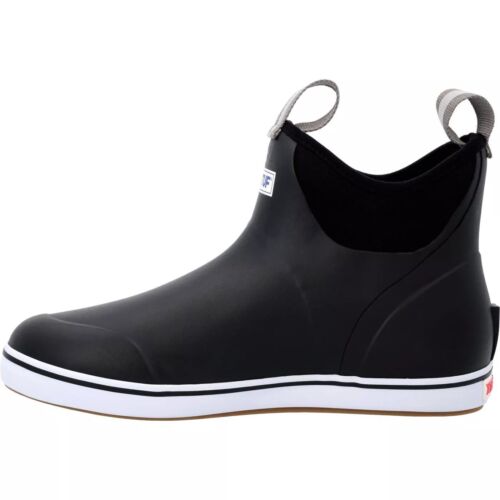 XTRATUF 6 Zoll Herren Vollgummi Stiefeletten - Schwarz Größe 13 - Bild 3 von 6