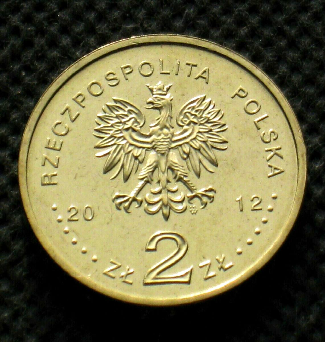 COMMEMORATIVE 2 ZLOTE COIN OF POLAND - POLISH NAVY DESTROYER ORP
