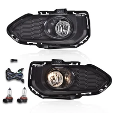 Clear Bumper Fog Lights Driving Lamps Left+Right Fit For 2018-2020 Honda Fit